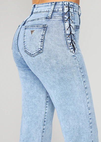 Jeans Mujer Pants 2116 Celeste