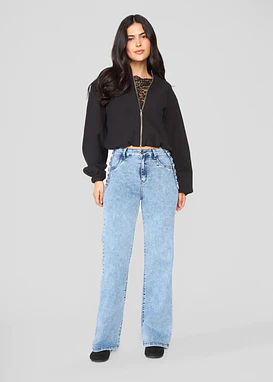 Jeans Mujer Pants 2116 Celeste