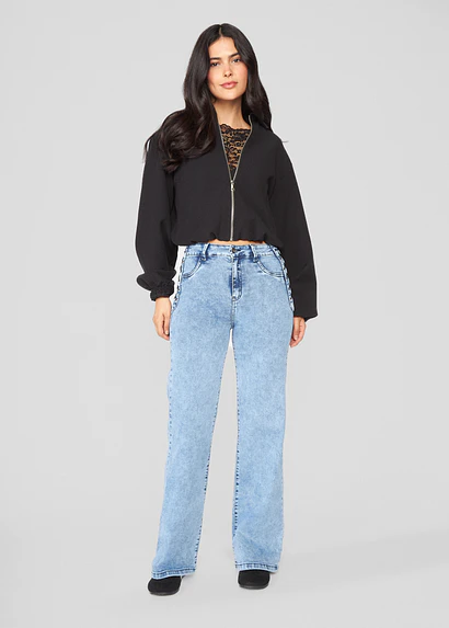 Jeans Mujer Pants 2116 Celeste