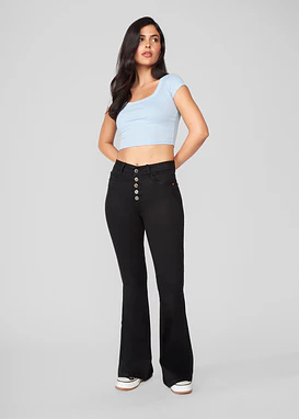 Jeans Mujer Flare 2158