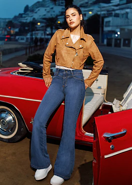 Jeans Mujer Flare Iconic Fit 2154