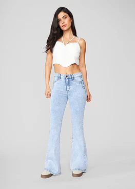 Jeans Mujer Flare Malibu 2152