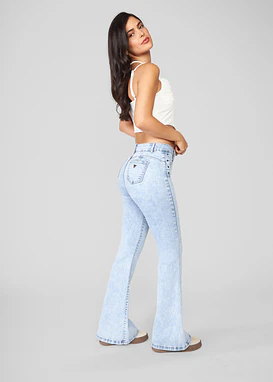 Jeans Mujer Flare Malibu 2152
