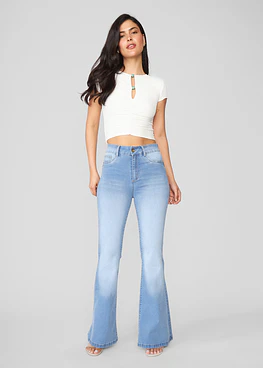 Jeans Mujer Flare Malibu 2151