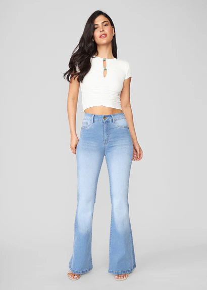 Jeans Mujer Flare Malibu 2151
