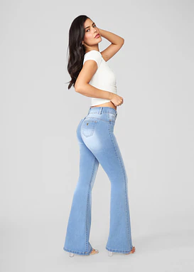 Jeans Mujer Flare Malibu 2151