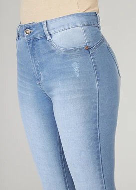 Jeans Mujer Tiro Alto Pitillo 2178