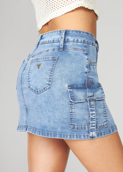Short Falda Mujer Beverly Cargo 2054