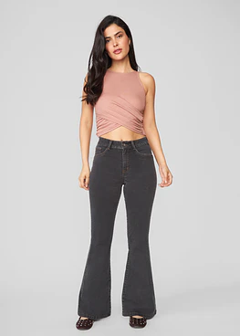 Jeans Mujer Flare Malibu 2156