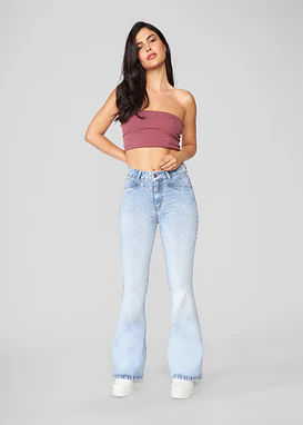 Jeans Mujer Flare Iconic Fit 2153