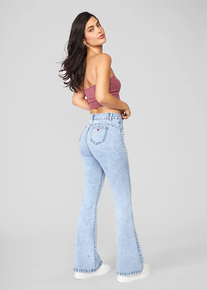 Jeans Mujer Flare Iconic Fit 2153