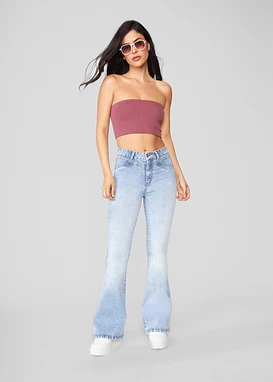 Jeans Mujer Flare Iconic Fit 2153