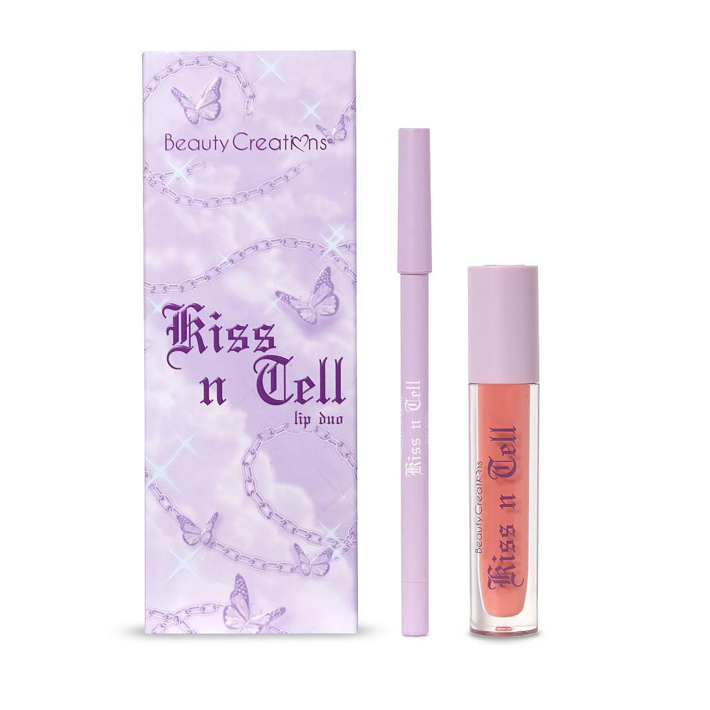 Set de labiales kiss n tell 