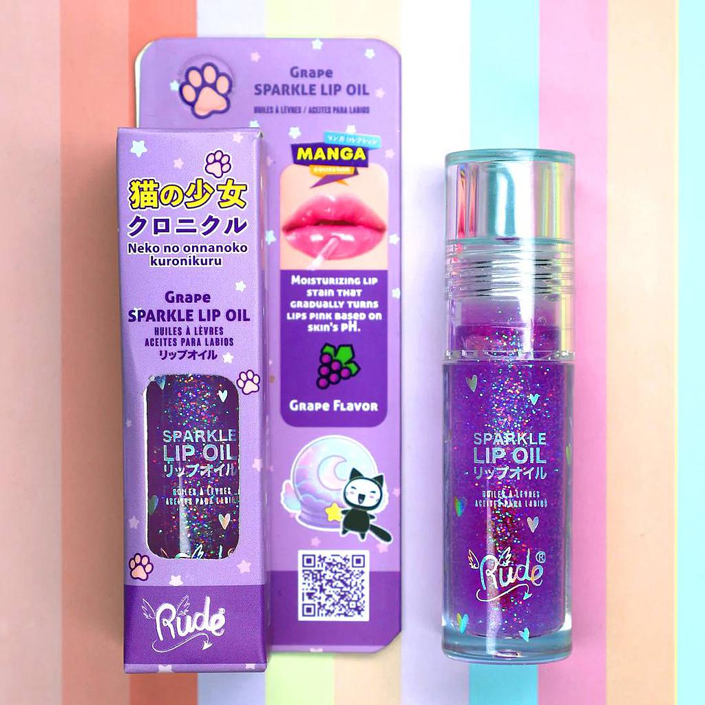 Sparkle Lip Oil Uva (Producto por pedido) 