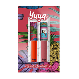 Set de Labiales Yuya Papaya y La Sirena (Producto por pedido) 