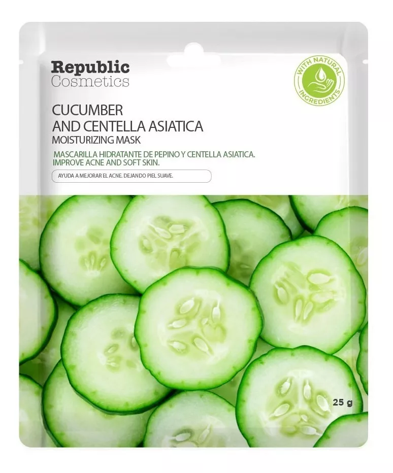 Mascarilla de Pepino y Centella Asiatica (Producto Por Pedido)