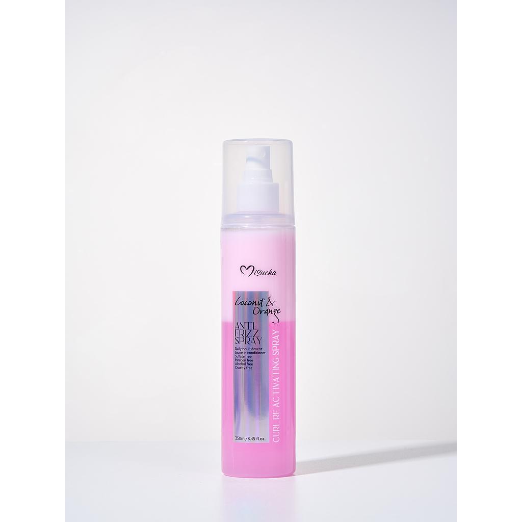 Anti Frizz Spray Curl Re-Activating Spray Cocunut & Orange (Producto Por Pedido)