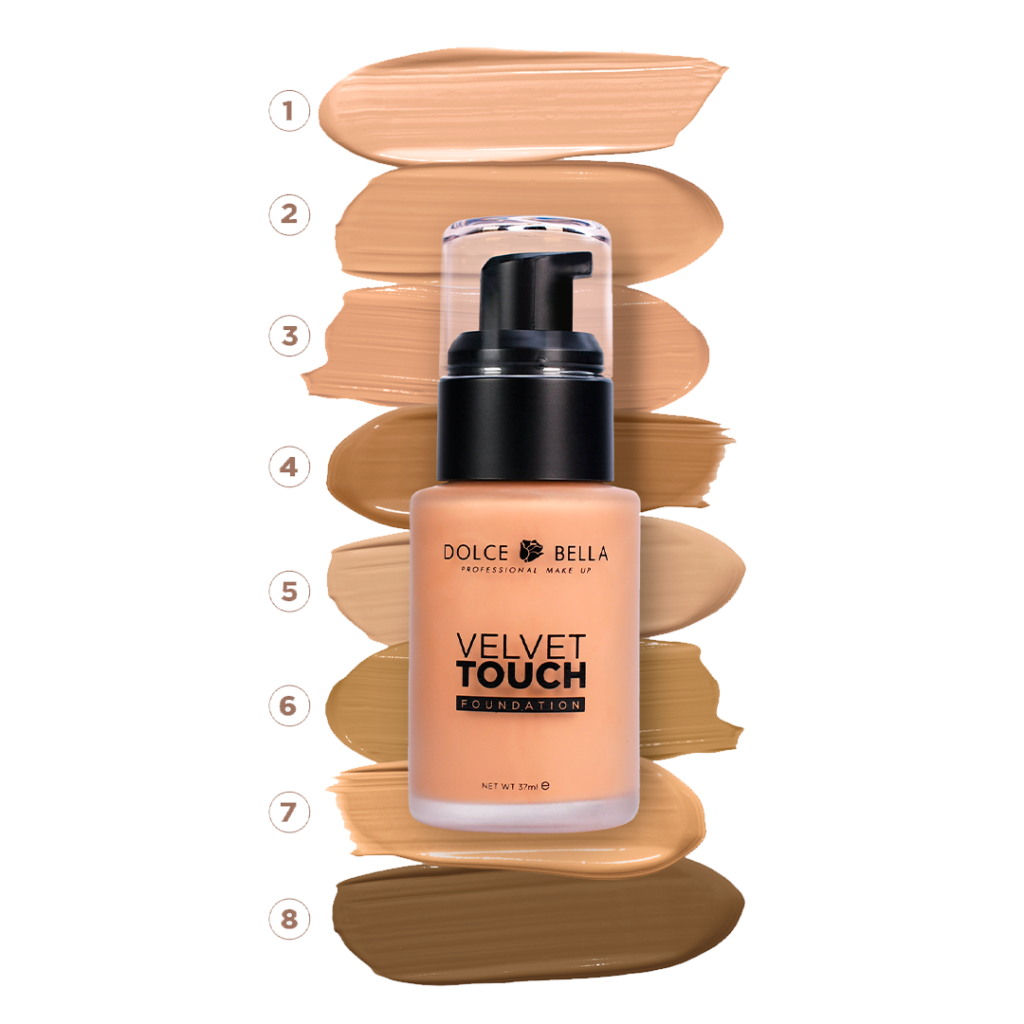 Base Liquida Velvet Touch Tono 6 Dolce Bella 