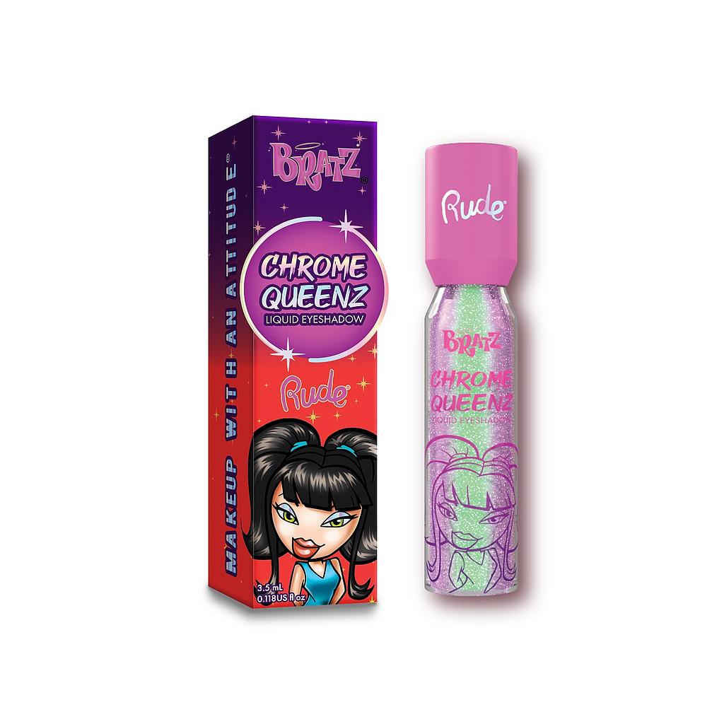 Bratz Chrome Queenz Liquid Eyeshadow Funkalish (PreVenta - Producto a Pedido) x Rude