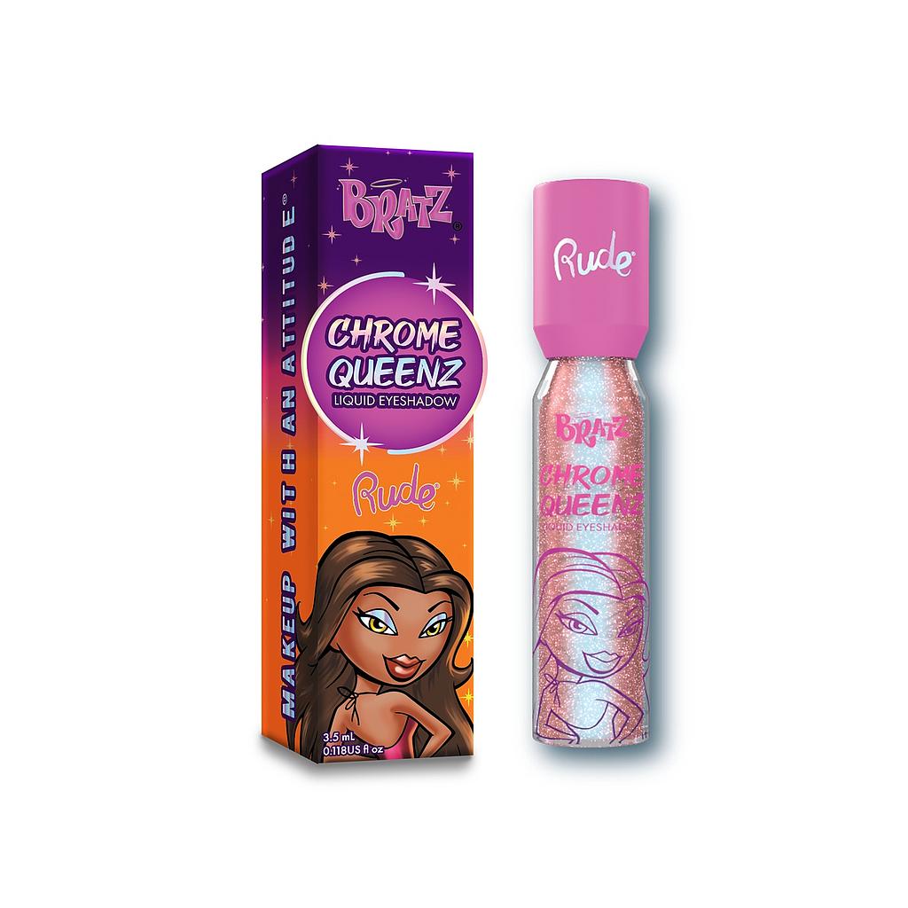 Bratz Chrome Queenz Liquid Eyeshadow Diva (PreVenta - Producto a Pedido) x Rude