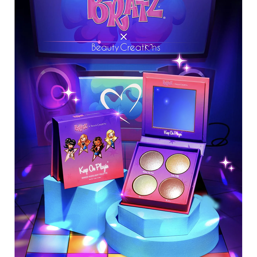  Bratz - Keep On Playin Iluminador De Rostro Beauty Creations (Producto Por Pedido)