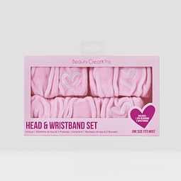 Head & Wristband Set Cintillo y Muñequeras (Producto Por Pedido)