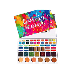 Paleta de Sombras Live In Color (Producto Por Pedido)