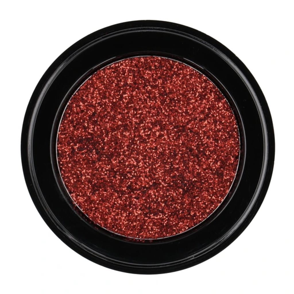 Sombras Glitter Individual Rojo Glitter Eye Hot Red (Producto Por Pedido)