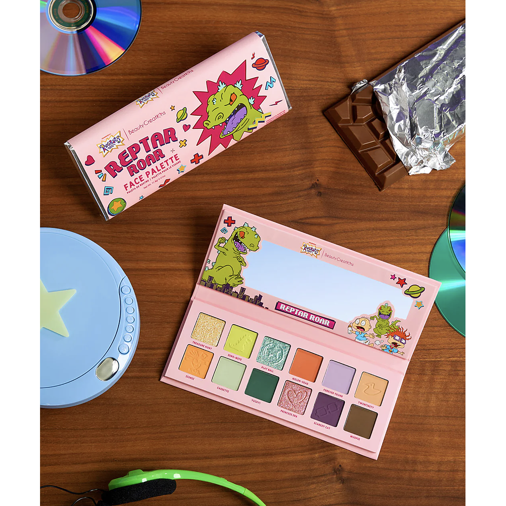 Beauty Creations x Rugrats - Reptar Roar Paleta de Sombras (Producto Por Pedido)