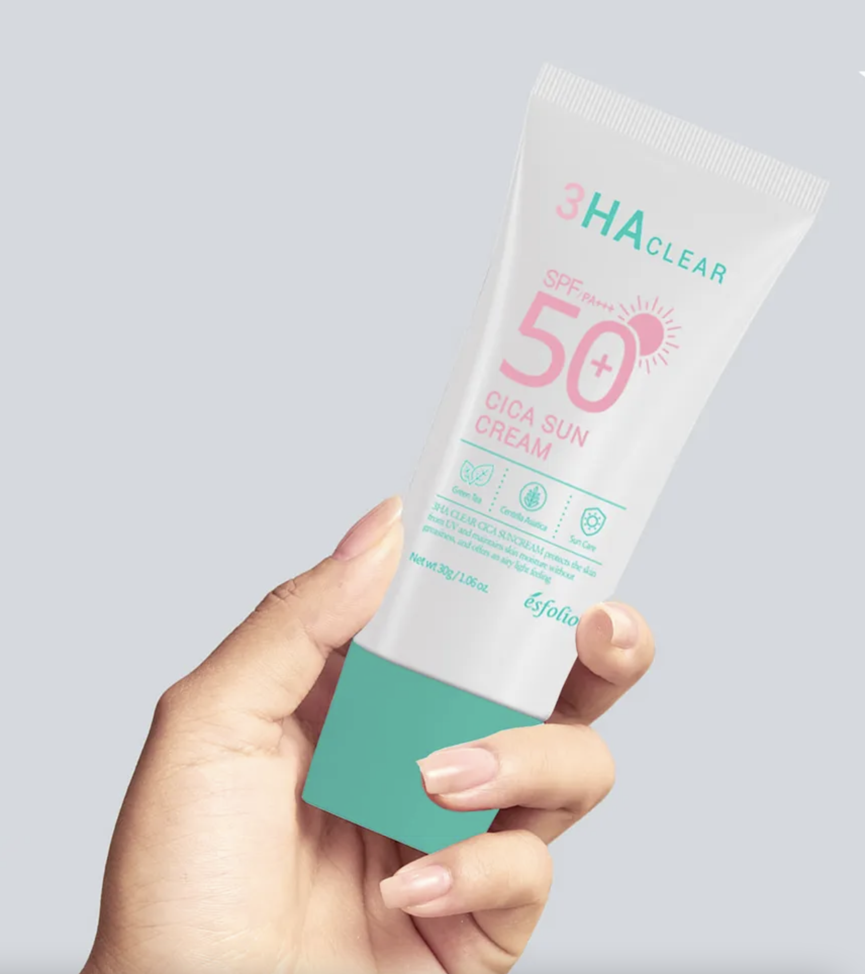 Bloqueador 3HA Clear Cica Sun Cream (Producto Por Pedido)