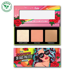 Paleta de Rostro 3D Face Roses (Producto Por Pedido)