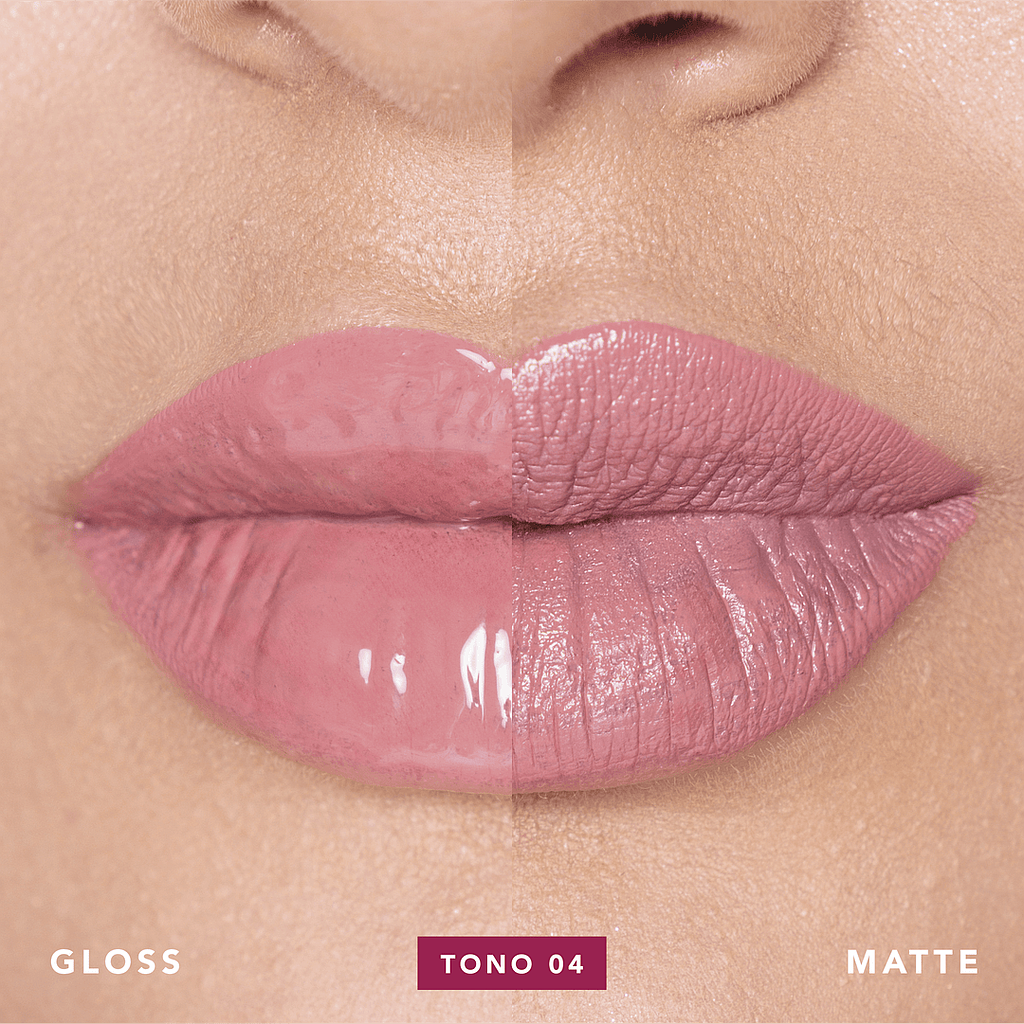 Labial Duo Kiss Tono 4 (Producto Por Pedido)