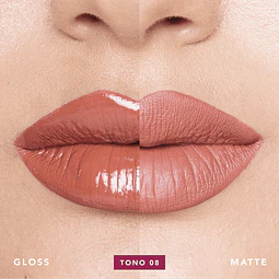 Labial Duo Kiss Tono 8 (Producto Por Pedido)