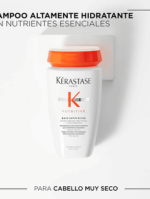 Kérastase Nutritive Bain Satin Riche Shampoo 250m