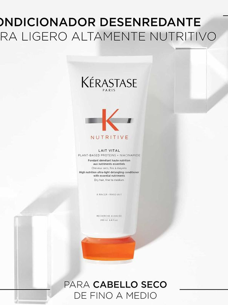 Kérastase Nutritive Lait Vital Detangling Conditioner 200ml 2