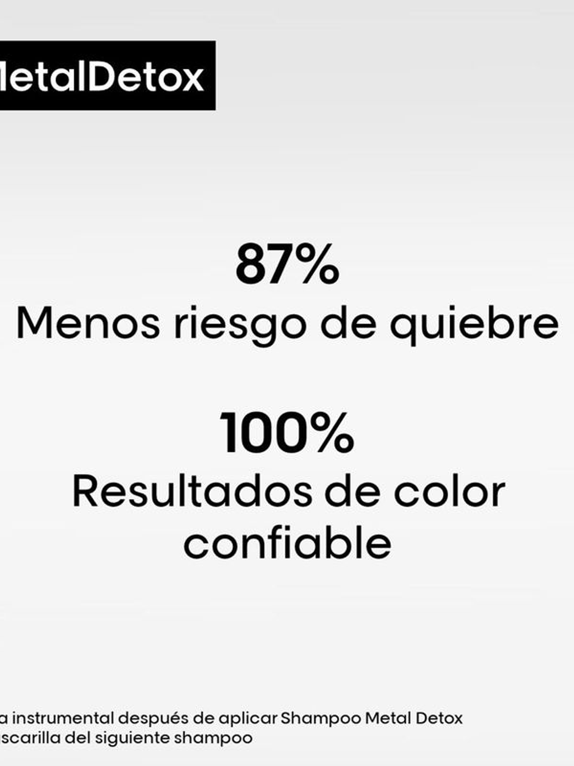 Shampoo Neutralizante De Metales Metal Detox 300 ml 5