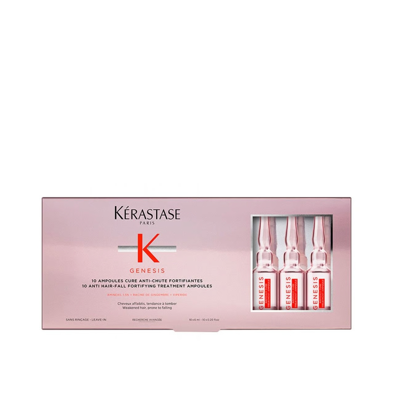 Kérastase Anti Hair-Fall Fortifying Treatment Ampollas (Caja x 10 x 6ml) 1