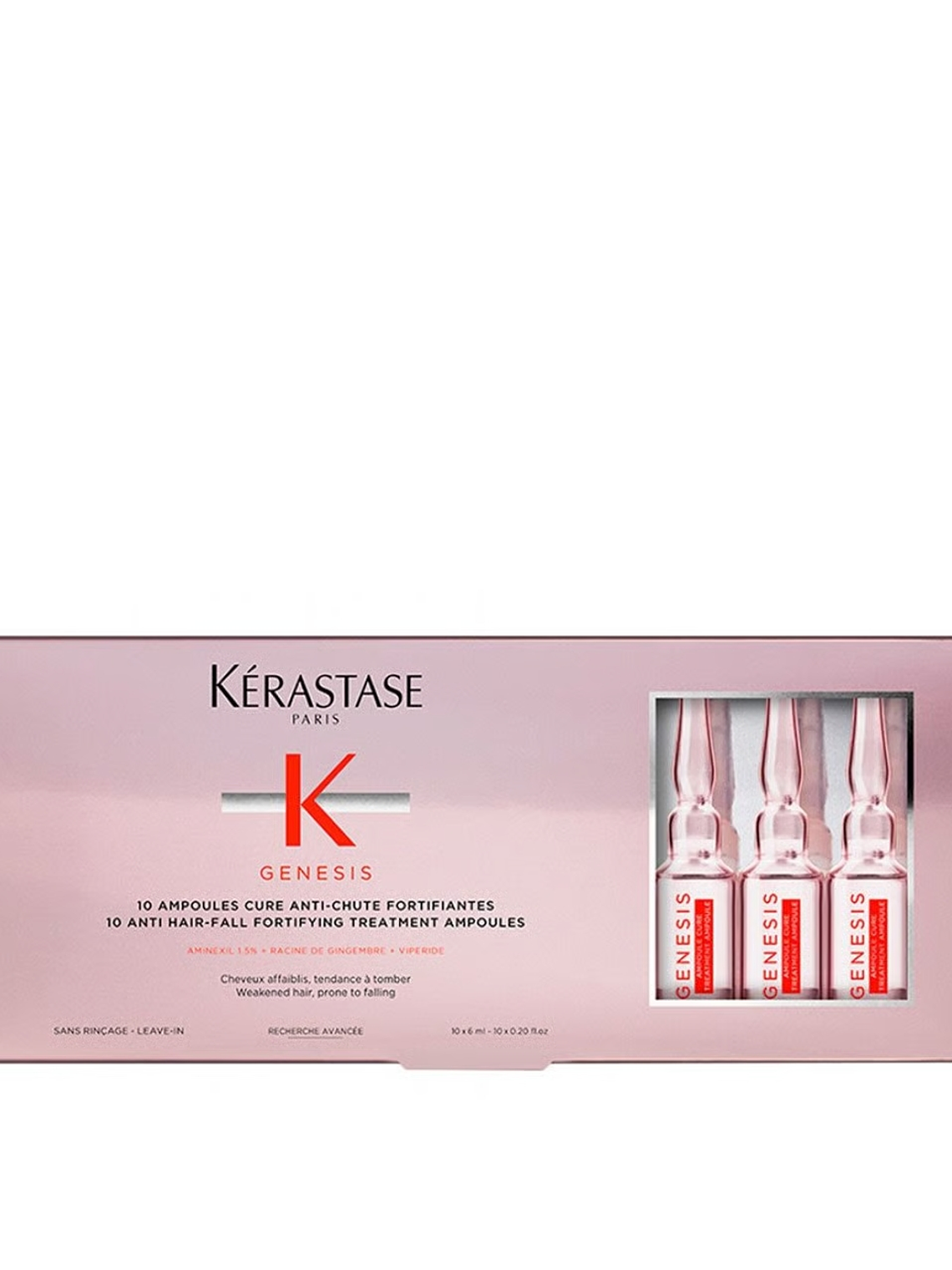 Kérastase Anti Hair-Fall Fortifying Treatment Ampollas (Caja x 10 x 6ml) 1
