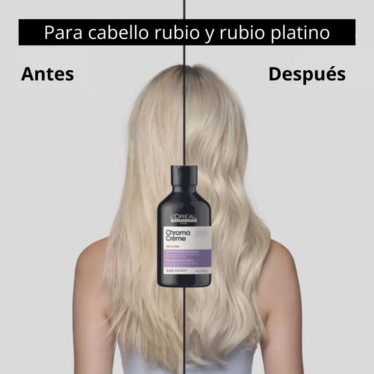 L'Oréal Professionnel Série Expert Chroma Crème Purple Shampoo 300ml 3