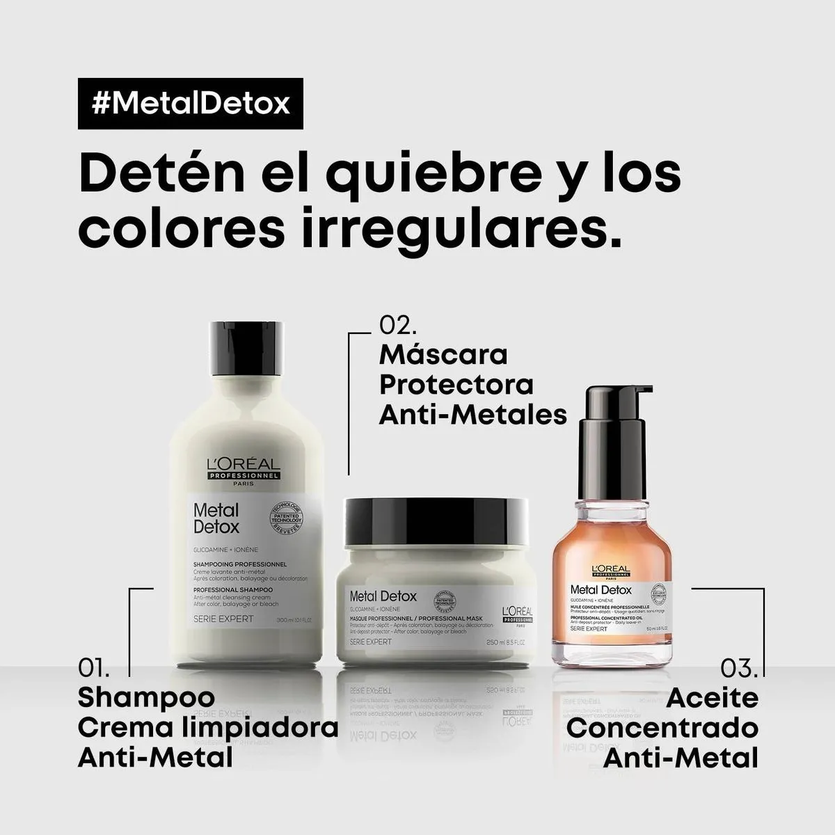L'Oréal Professionnel Série Expert Metal Detox Concentrated Oil 50ml 6