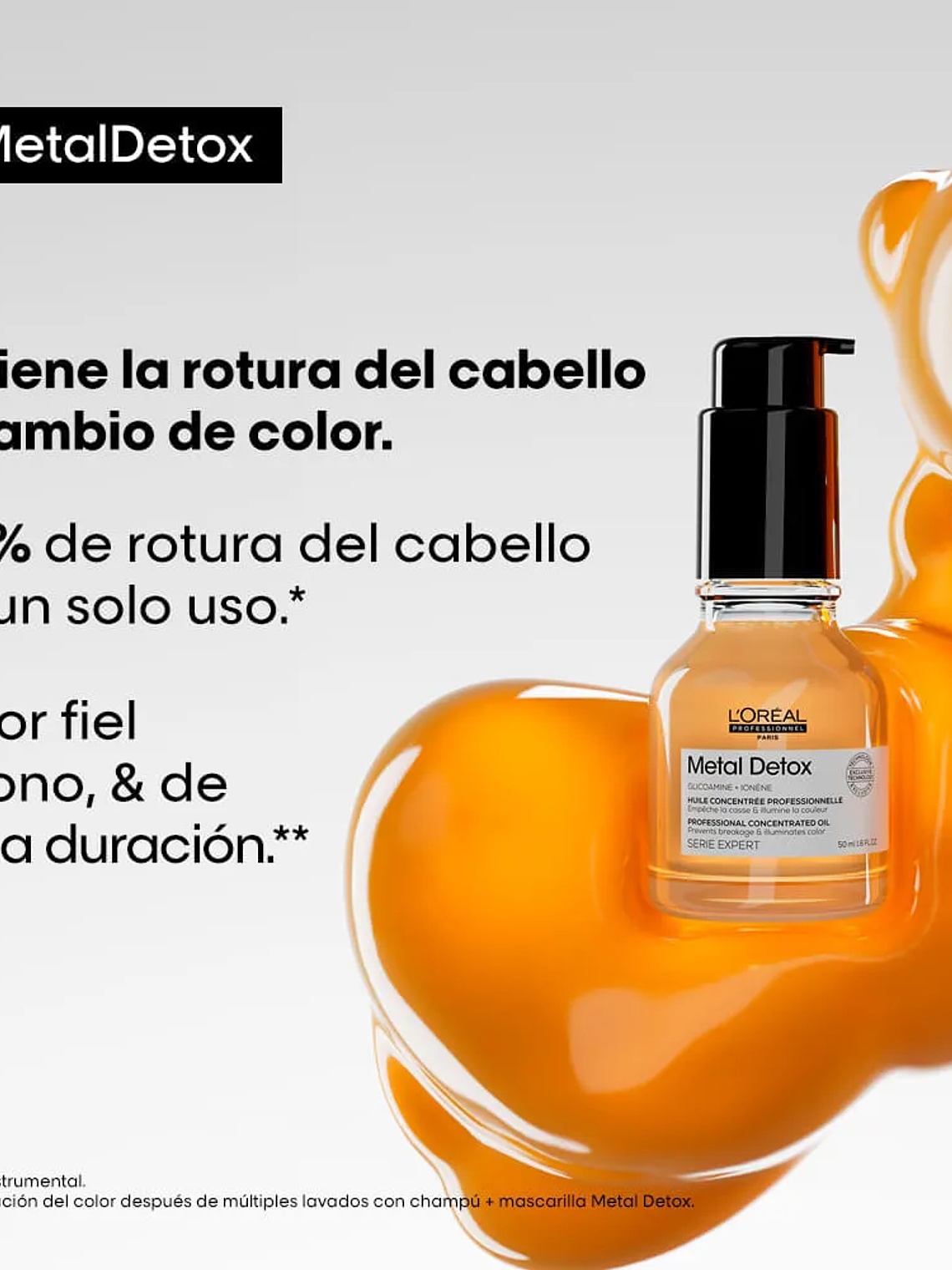 L'Oréal Professionnel Série Expert Metal Detox Concentrated Oil 50ml 4