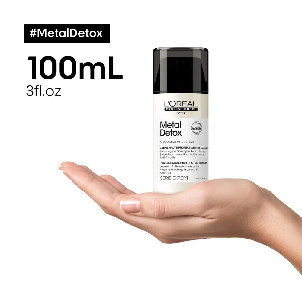 L'Oréal Professionnel Série Expert Metal Detox High Protection Leave-In Cream 100ml 7
