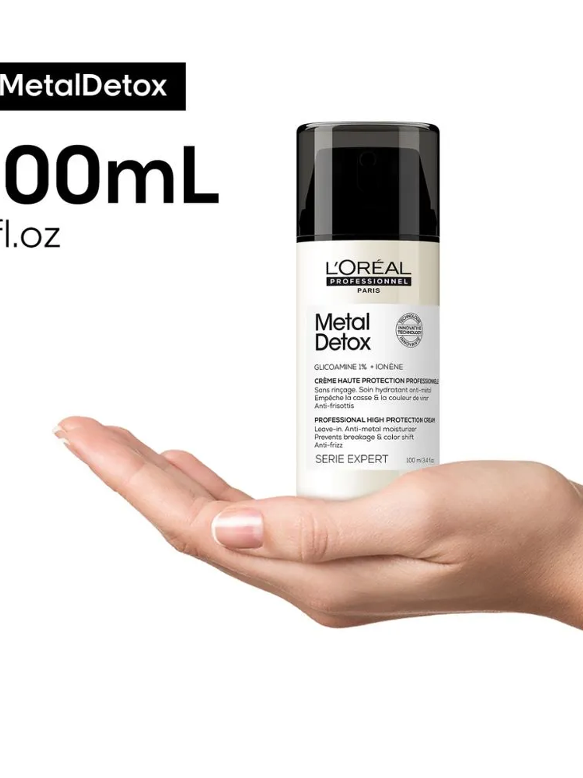 L'Oréal Professionnel Série Expert Metal Detox High Protection Leave-In Cream 100ml 7