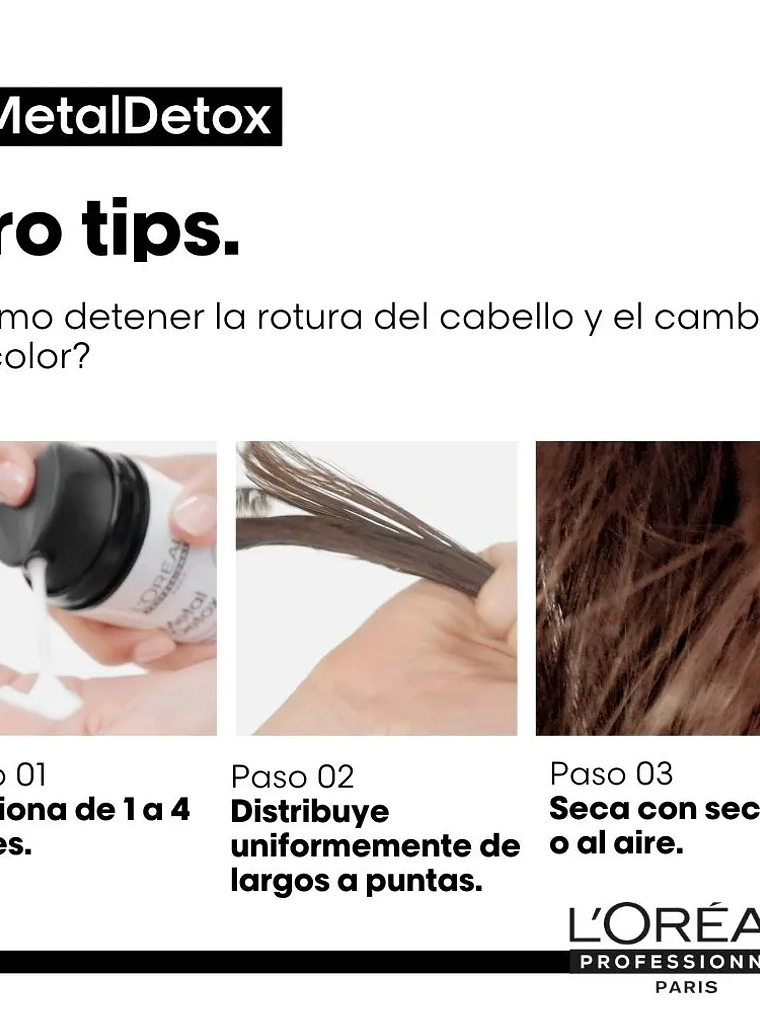 L'Oréal Professionnel Série Expert Metal Detox High Protection Leave-In Cream 100ml 5