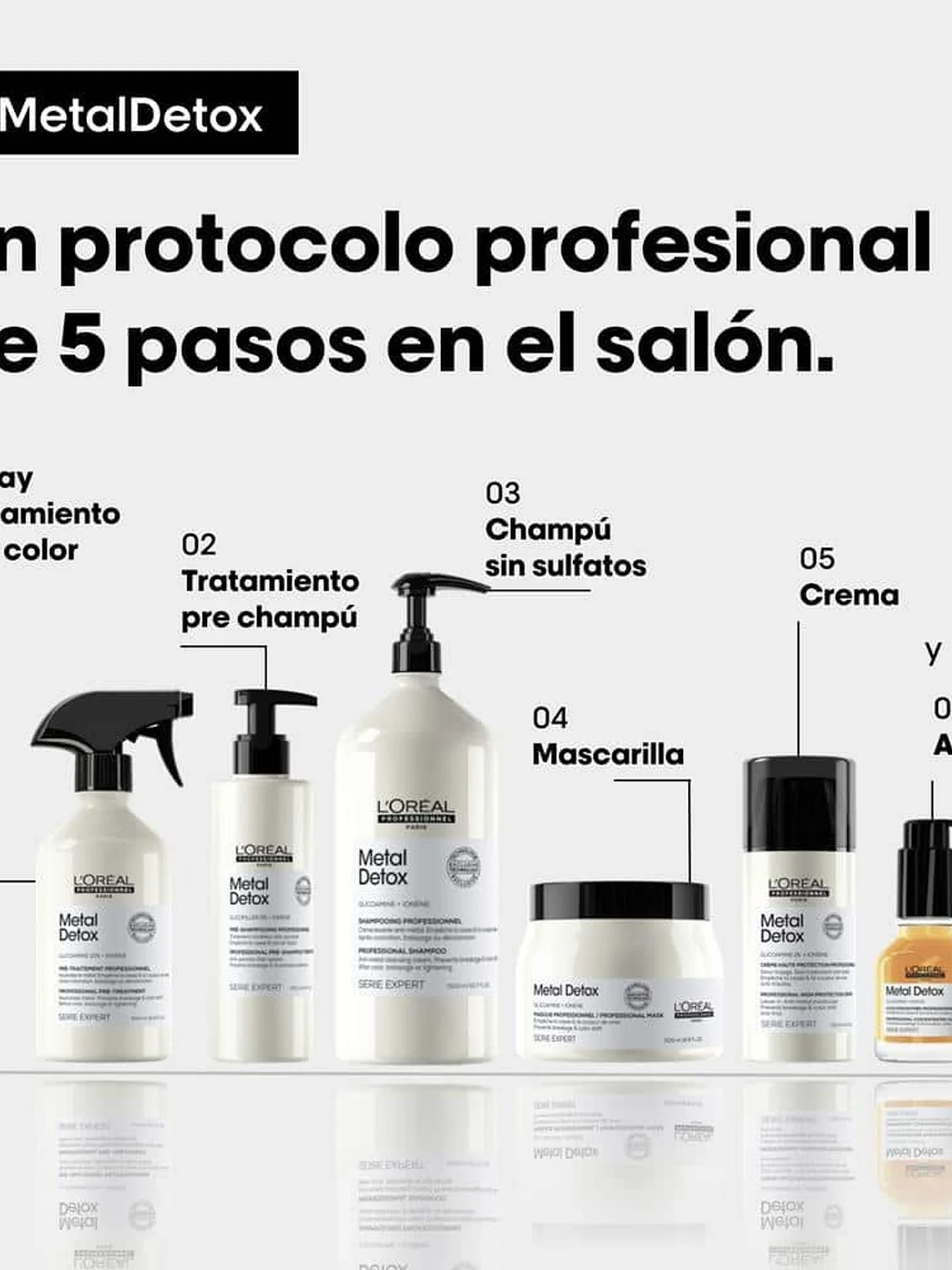 L'Oréal Professionnel Série Expert Metal Detox Shampoo 500ml 3