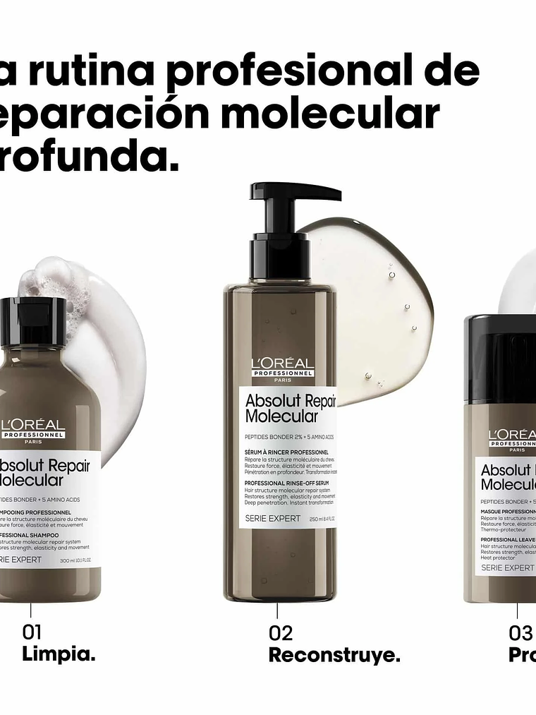 L'Oréal Professionnel Série Expert Absolut Repair Molecular Shampoo 300ml 6