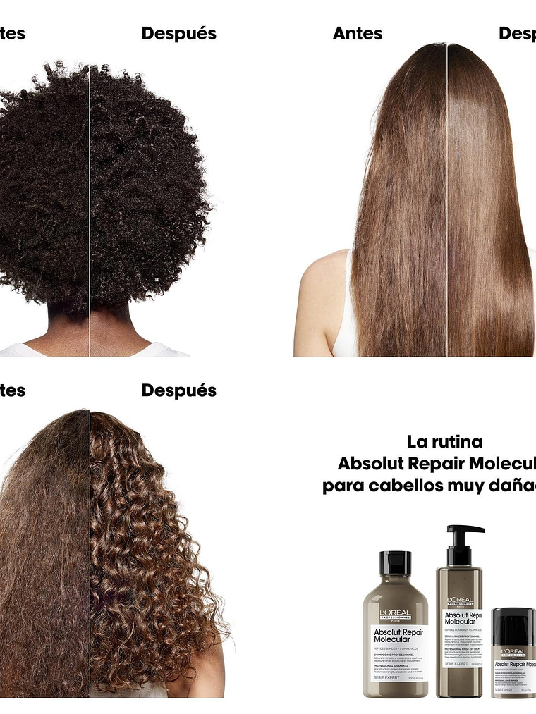 L'Oréal Professionnel Série Expert Absolut Repair Molecular Shampoo 300ml 11