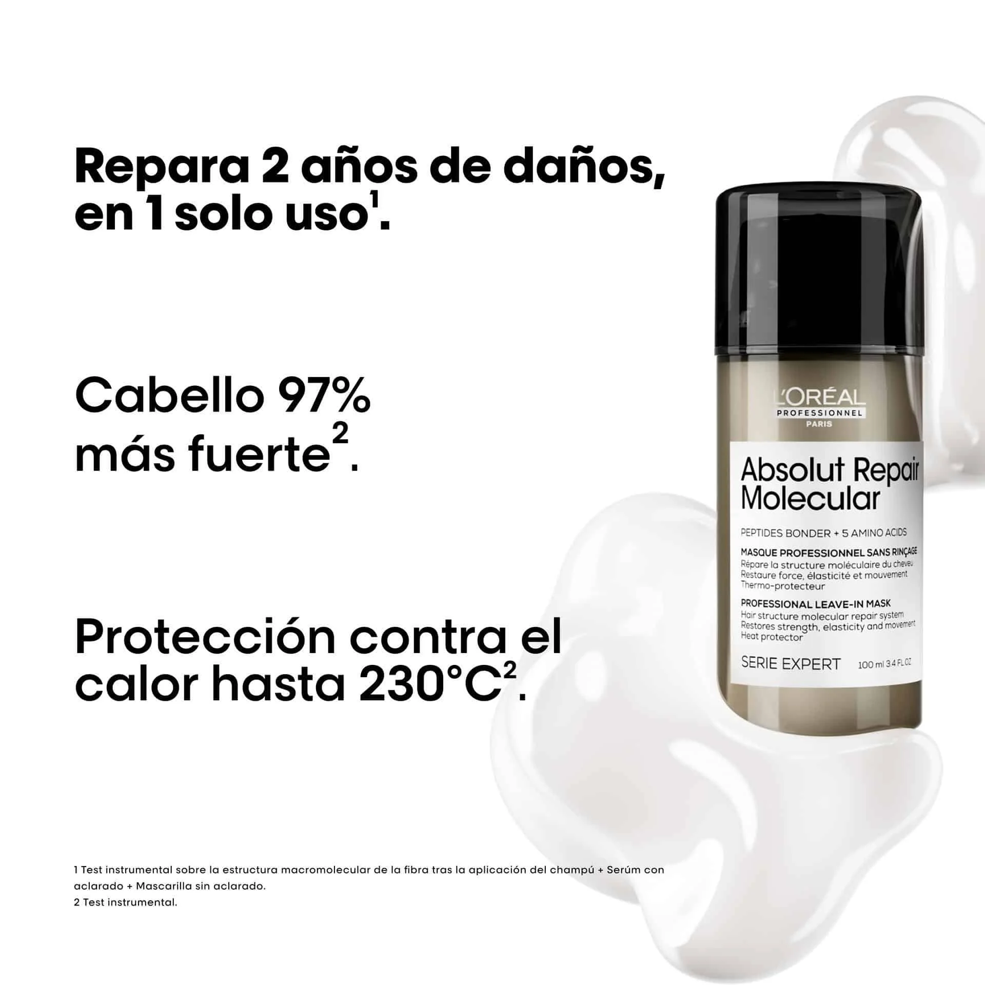 L'Oréal Professionnel Série Expert Absolut Repair Molecular Professional Leave-In Mask 100ml 2