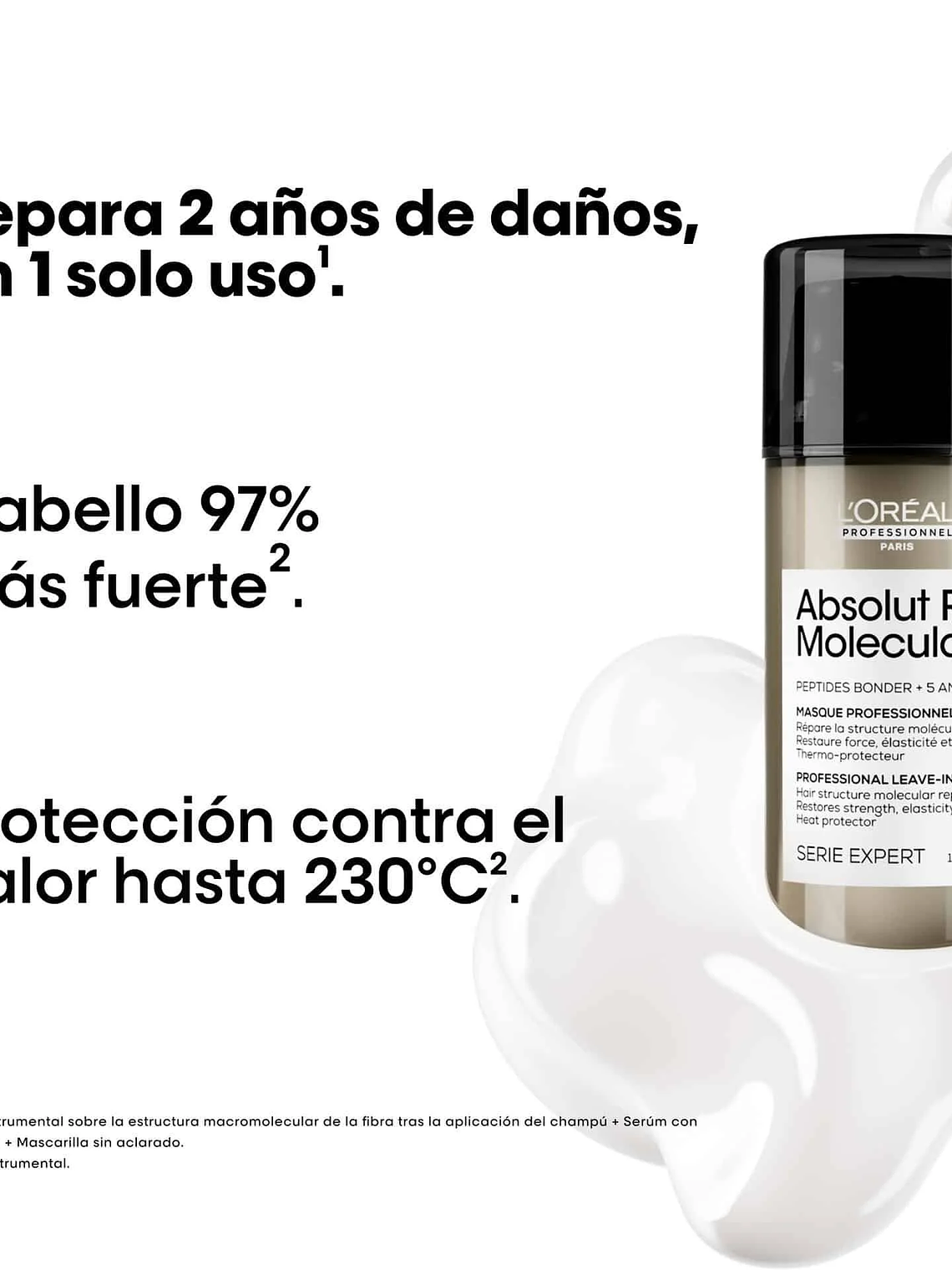 L'Oréal Professionnel Série Expert Absolut Repair Molecular Professional Leave-In Mask 100ml 2