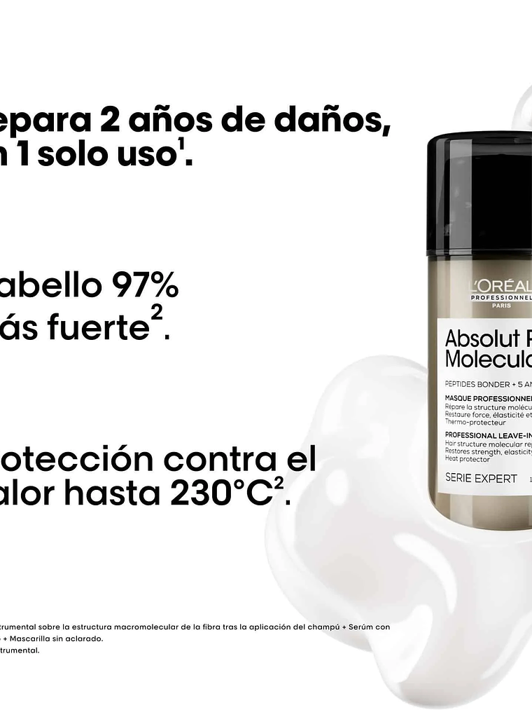 L'Oréal Professionnel Série Expert Absolut Repair Molecular Professional Leave-In Mask 100ml 2